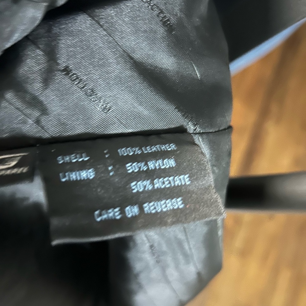 Women’s 100% shell leather Kenneth Cole Reaction jacket XS - Picture 6 of 6